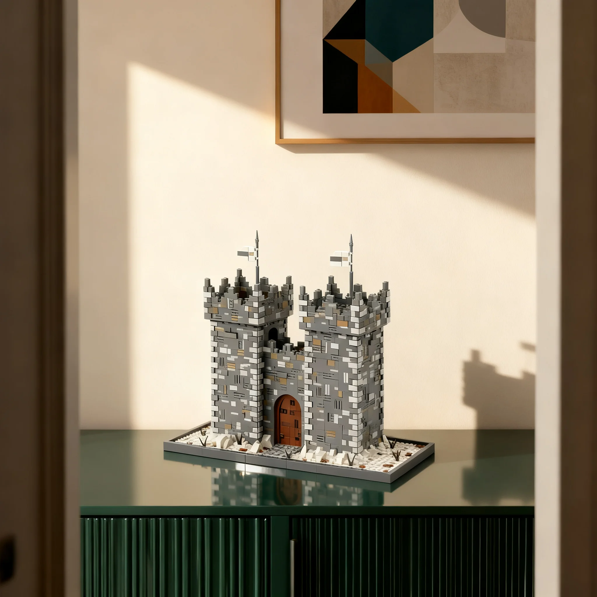 4536pcs MOC Winterfell Gate — A Thrones Game Inspired Castle Model Building Blocks Construction 3D Assemble Education Display