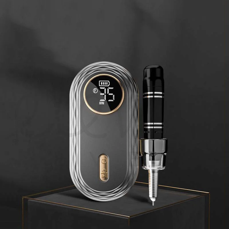 เครื่องขัดเล็บไฟฟ้าแบบชาร์จไฟได้35000รอบต่อนาทีเครื่องกำจัดเล็บเครื่องมือพิเศษสำหรับร้านทำเล็บมืออาชีพ