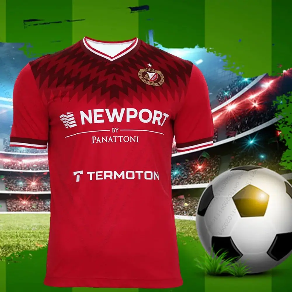 25-26 جديد البولندية لكرة القدم الرجال كرة القدم جيرسي بولندا التجفيف السريع Arka Gdynia جيرسي كيت الرجال Polska كرة القدم طفل جيرسي أطقم #1