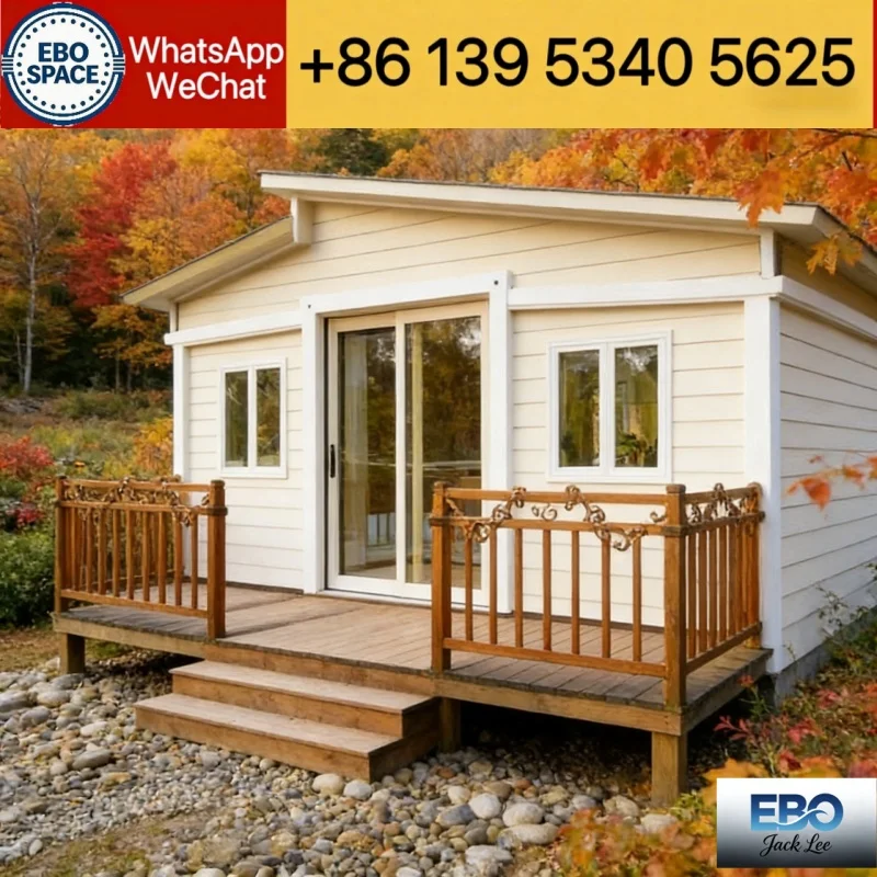 40ft Quick-Assemble Folding Villa Outdoor Holiday Home Low-Cost Waterproof Modular Container