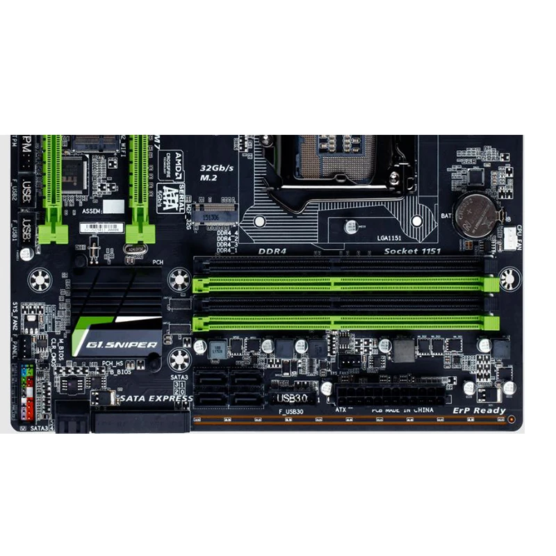 Placas-mãe G1.Sniper M7, LGA 1151, DDR4, 64GB, M-ATX para Intel B150, Desktop Mainboard, SATA III, USB 3.0