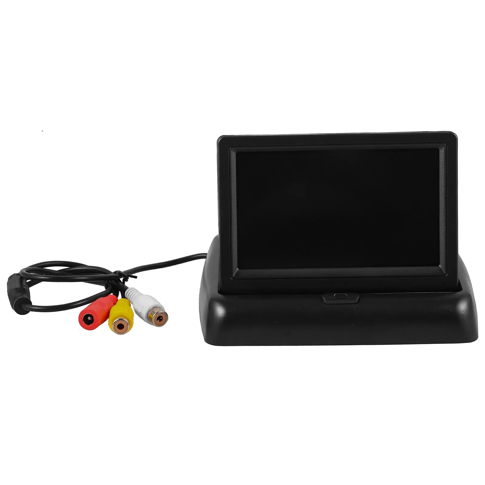 Foldable Rear View Monitor Display Screen for Backup Camera 7Inch Clear Visuals Safe Driving 12V 24V Vehicle Compatible