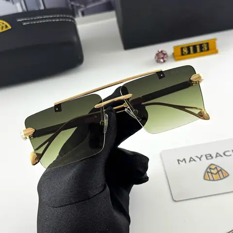 Auto Fashion Gafas sin marco Gafas de sol de lujo de alta gama Maybach Clase S S450 S480 S500 S560 S580 S600 S650 S680 GLS480 GLS600