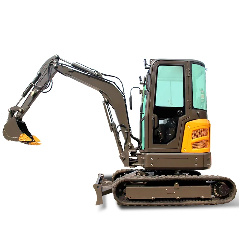 Professional 2.7 Ton Full Hydraulic Mini Digger Cheapest Excavator KUBOTA Engine Famous Brand