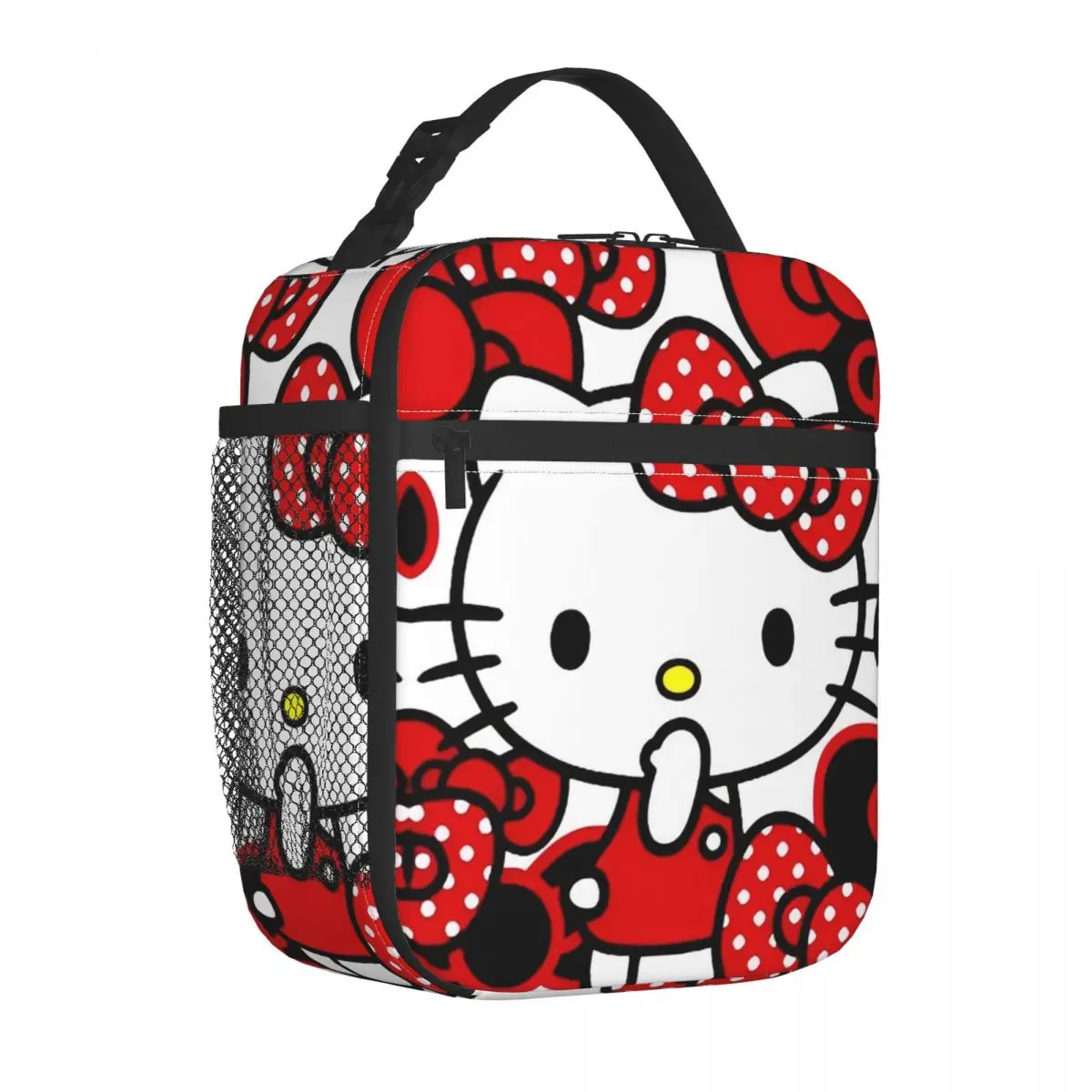 Tas Makan Siang Terisolasi Hello Kitty Cover Mouth Tas Termal   Wadah Makan Siang Tas Makan Siang Kapasitas Tinggi Tas Penyimpanan Makanan Sekolah