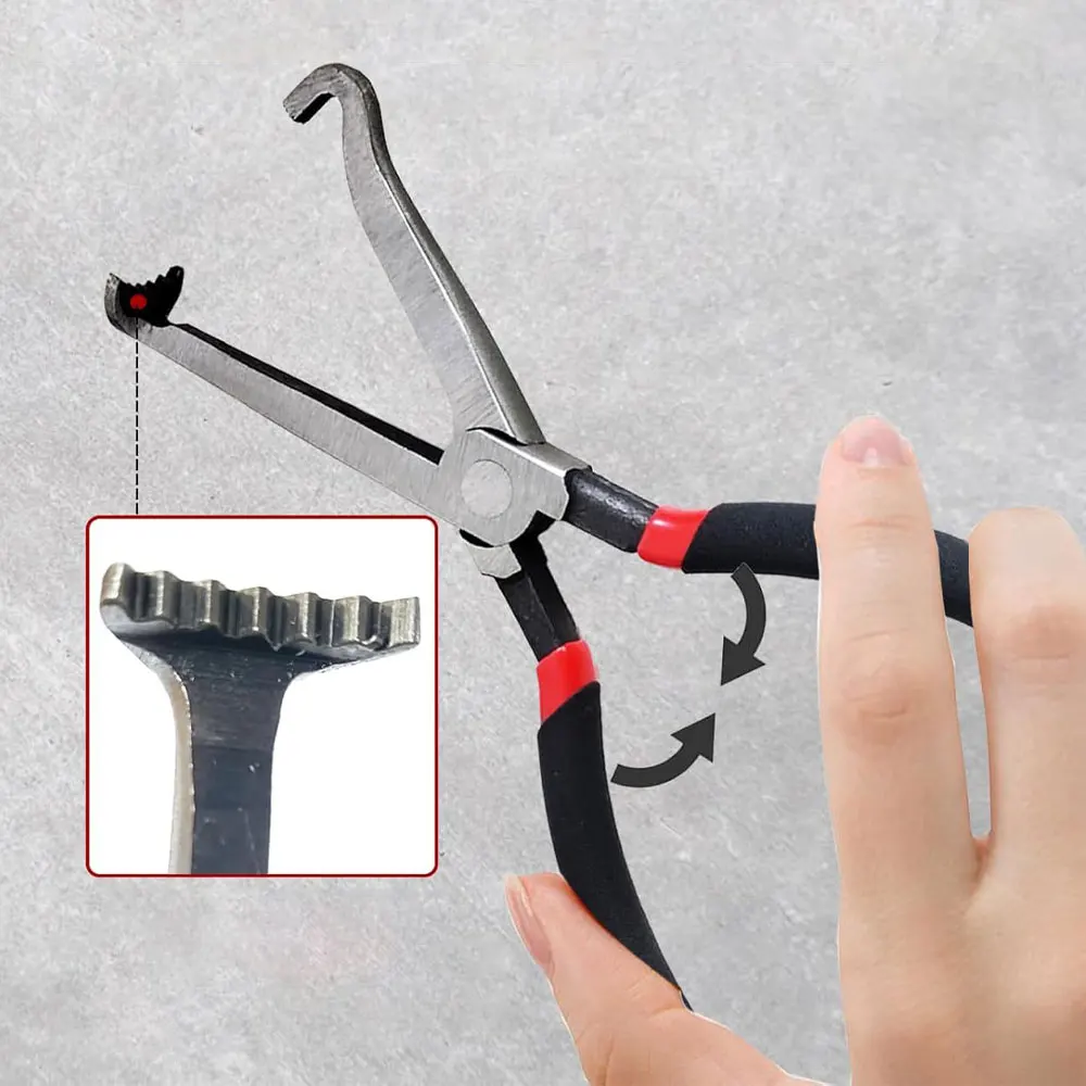 Fuel Line Pliers Gas Pipe Joint Fittings Calipers Filter Hose Release Disconnect Special Petrol Clamp Oil Pipe Separation Pliers