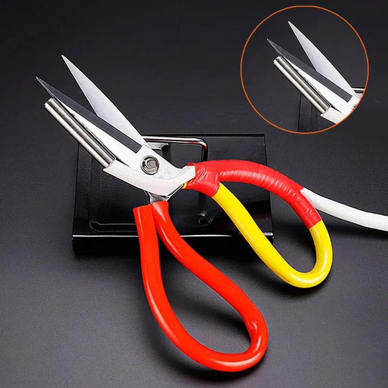 Thermostat Electric Scissors Ribbon Ribbon Trimming Scissors Hot Cut Zipper Elastic Band Ironing Cloth Nylon Ropes Labels