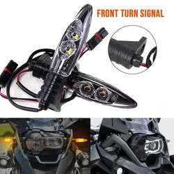 1 Pair Motorcycle Front Led Turn Blinker Signal Light For BMW R1200GS Adv F650GS R1200R S1000R S1000RR F800GS K1300S G310R/GS