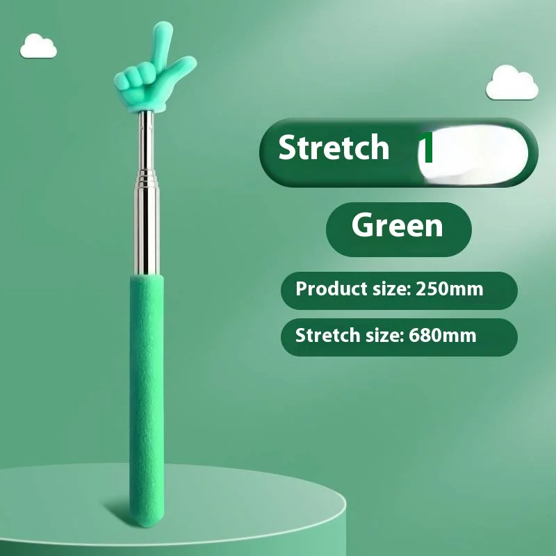 Scalable Teacher Pointing Design Stainless Steel Telescopic Home School Teaching Pointing Rod Teacher Supplies Classroom