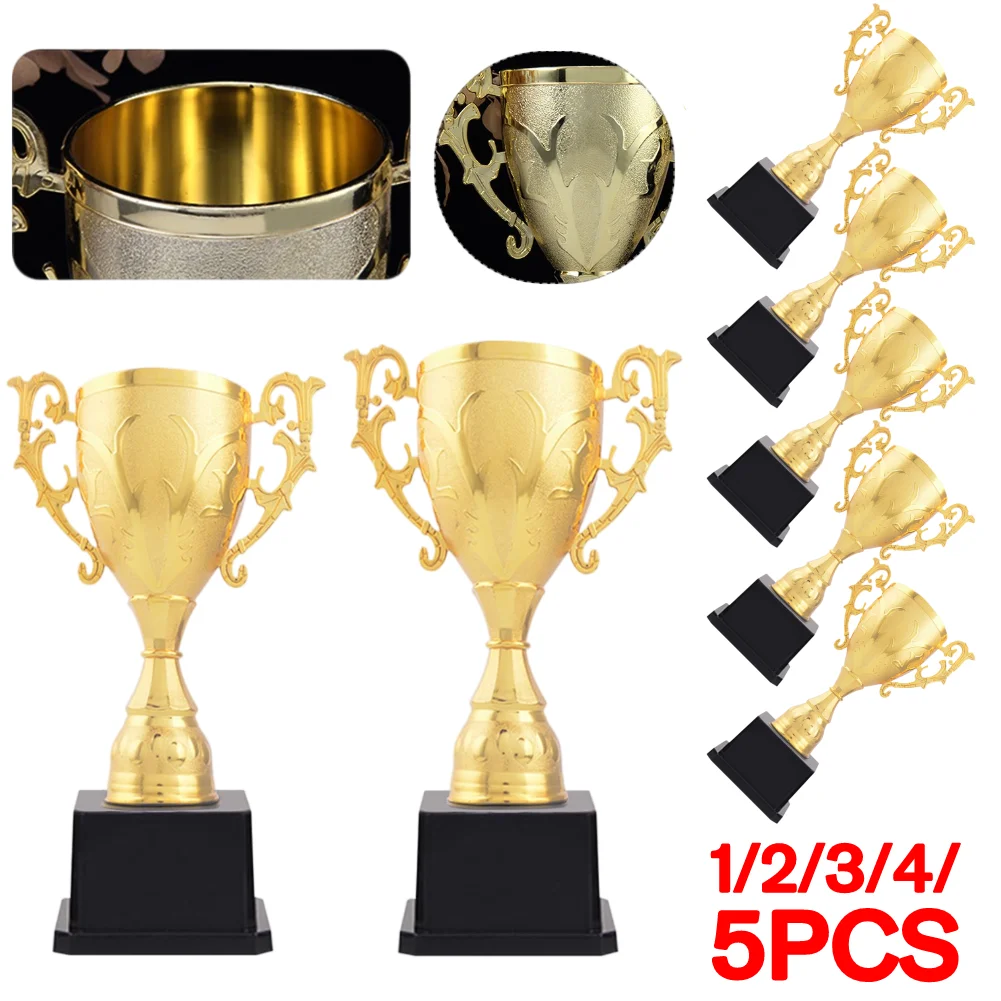 1/2/3/4/5PCS Competition Trophy Personal Award Trophy Creative Achievement Prize Award Trophy for Kids Competition Reward