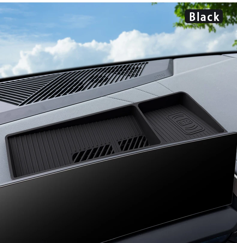 Silikon-Aufbewahrungsbox für BMW X3 G45 2025 LHD Armaturenbrett-Organizer – Detail 12