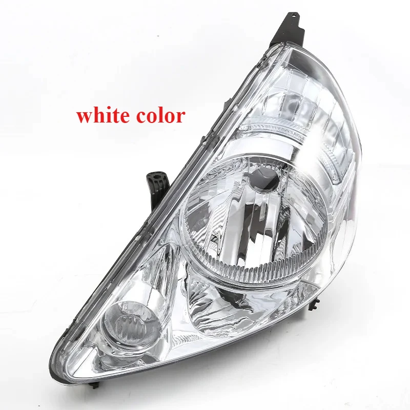 CAPQX 2PCS Car Replacement front Bumper headlight headlamp head light head lamp For FIT JAZZ 2005 2006 2007 2008 GD1 GD3