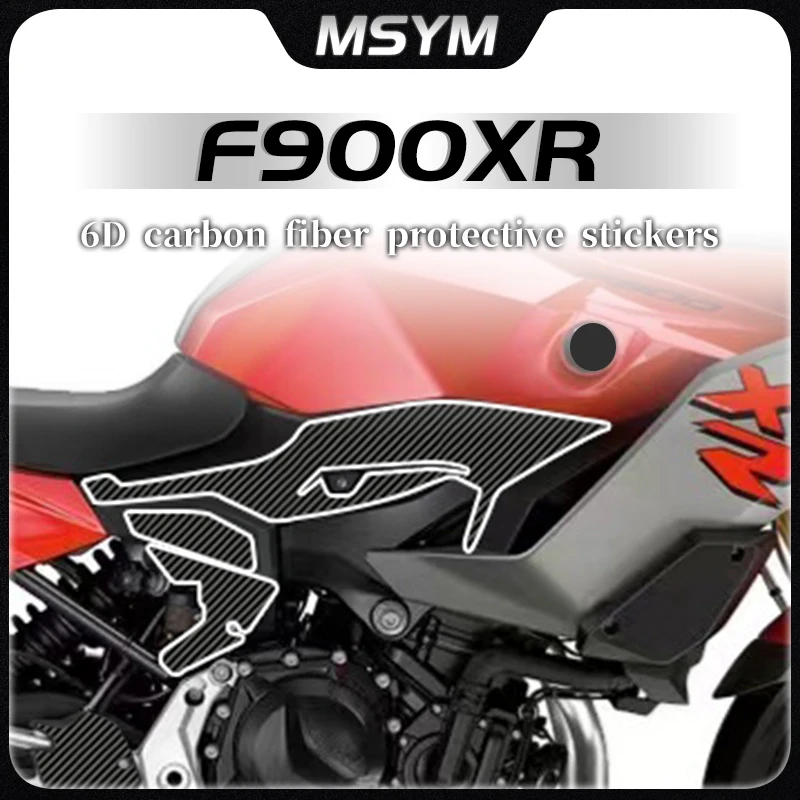 

For BMW F900XR f 900xr 6D Carbon fiber sticker protective film full body sticker film scratch resistant decorative modification