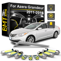 BMTxms 10Pcs For Hyundai Azera Grandeur HG 2011 2012 2013 2014 2015 2016 LED Interior Light Bulb Kit Car Trunk Indoor Lamp