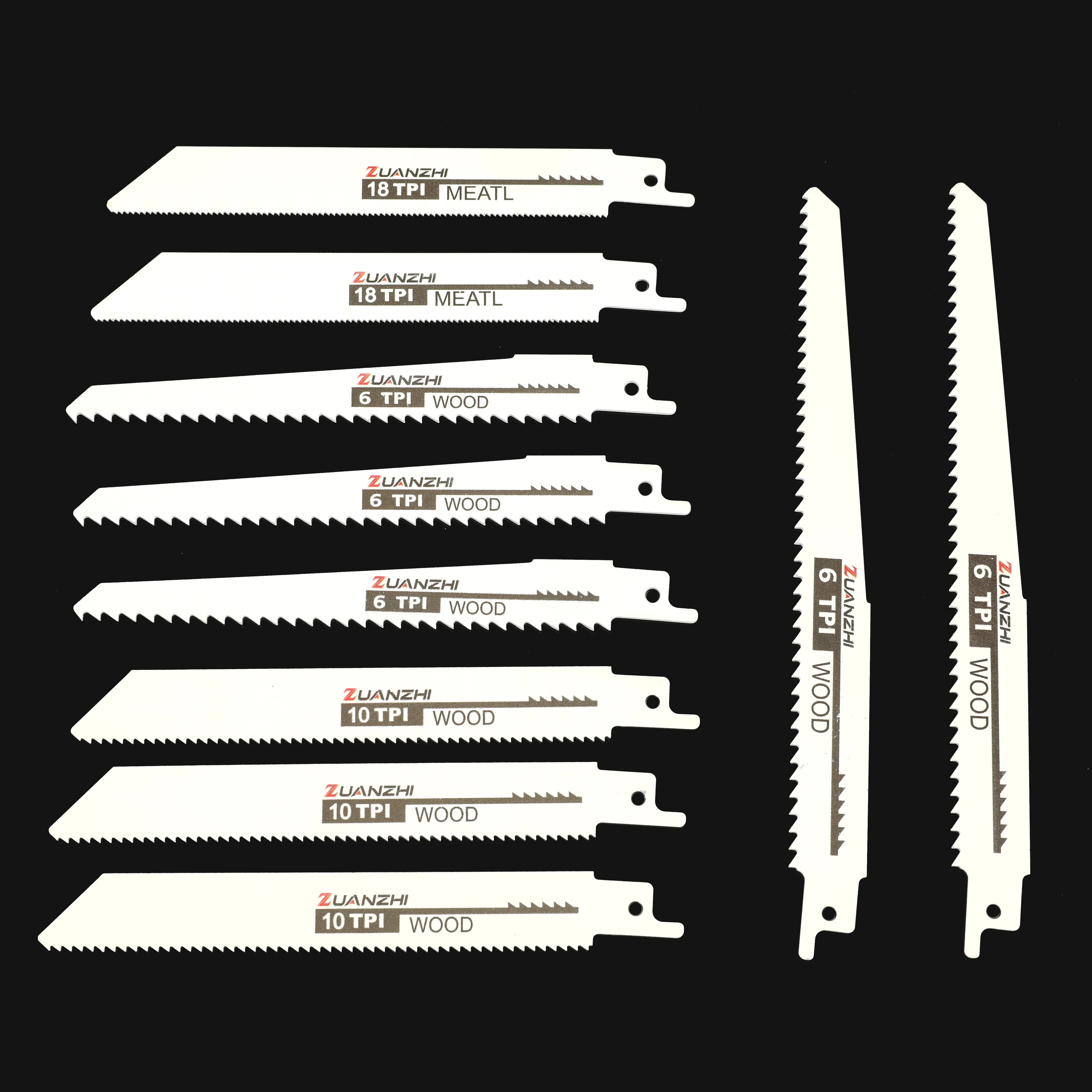 

Набор из 10 биметаллических пильных полотен для сабельных пил, универсальные инструменты для сабельных пил