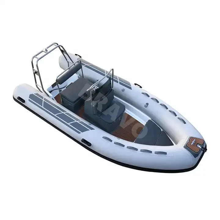 

7 Passengers 4.3m Deep V Keel Shape Hypalon RIB Rescue Boat For Dive