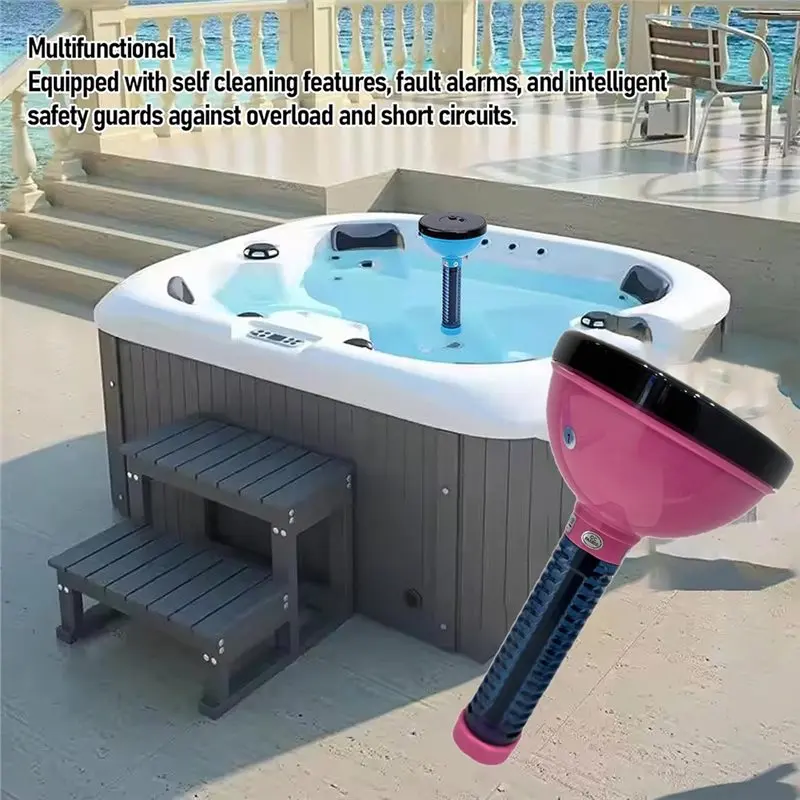 مولد الكلور مؤشر مستوى البطارية لحمامات السباحة والمنتجعات الصحية وأحواض استحمام ساخنة نوافير حمام السباحة وحدة تغذية فعالة للطاقة