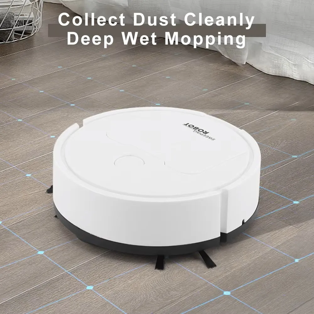 Automatic Sweeping Robot Mini Rechargeable Home Lazy Cleaning Smart Collision Drop Sweeping Robot