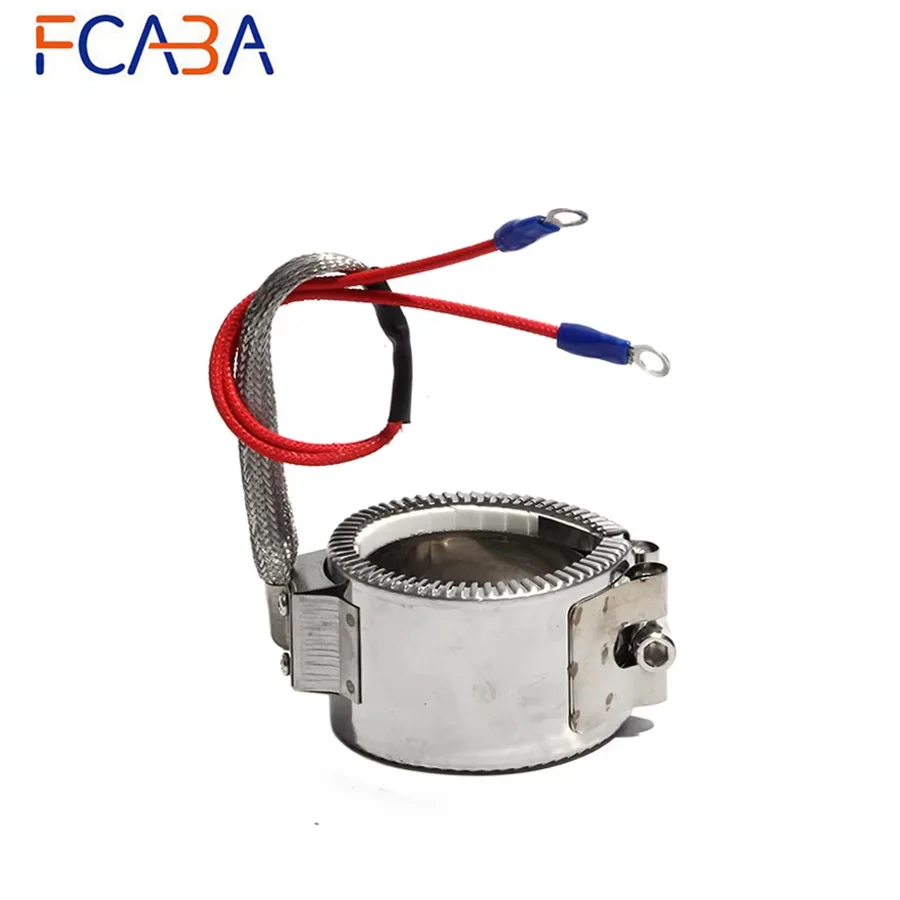 FCABA 50mm Inner Diameter 30~50 Height Ceramic Band Heater 110V/220V/380V 200W/250W/280W/320W/350W Heating Element