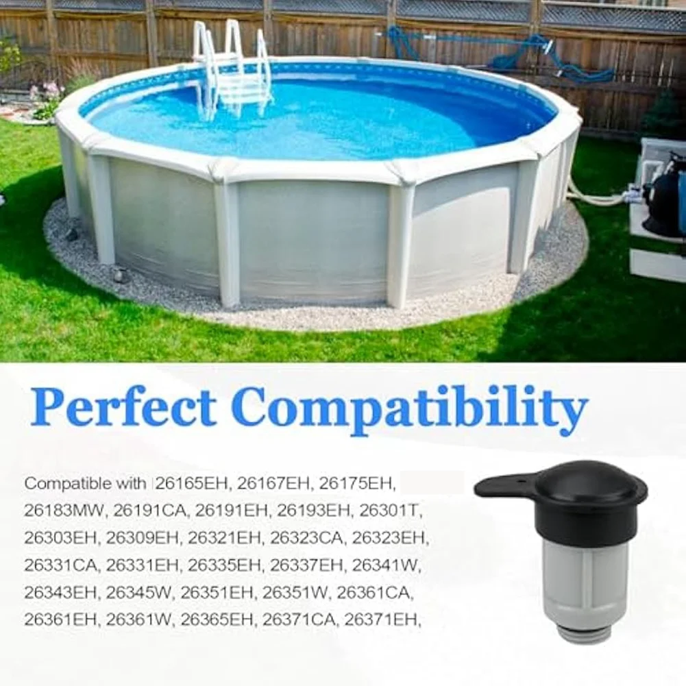 HGFLE-12363 Air Jet Valve Forabove Ground Swimming Pool Air Jet Valve & Air Jet Valve Cap Replacement