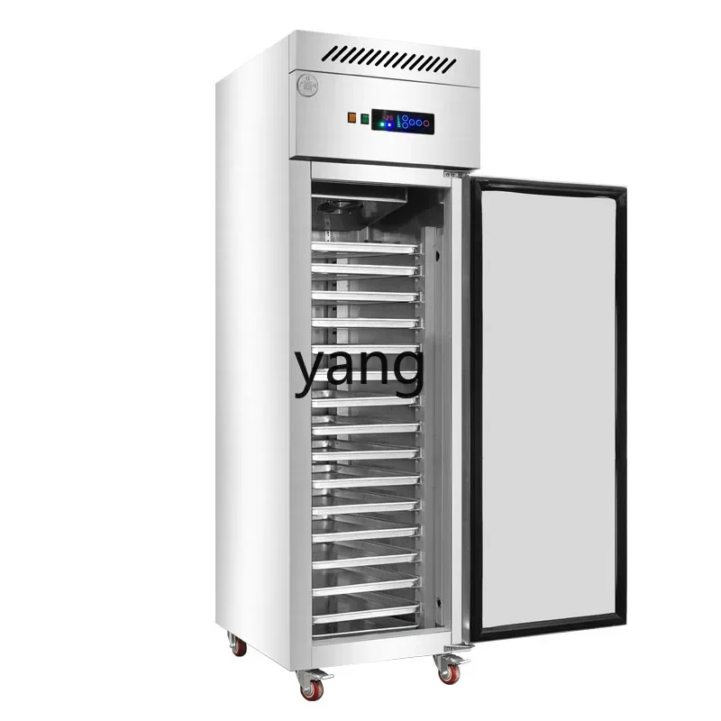 

Yjq Two-Door Freezer Industrial Refrigerator Restaurant Vertical Air Cooling Frostless Stainless Steel Fresh-Keeping Cabinet