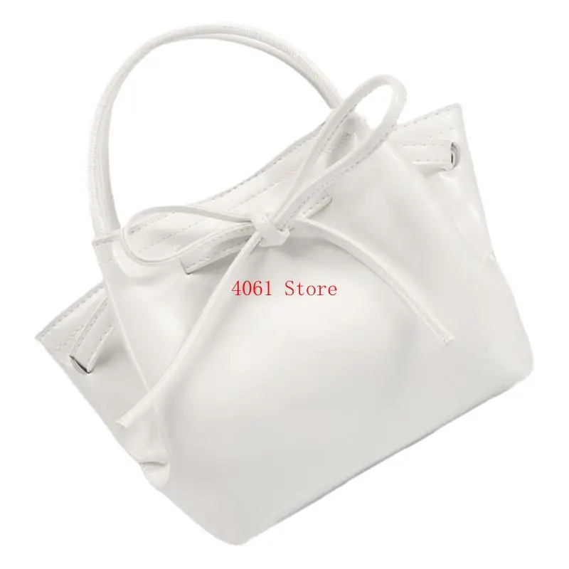 

Women Bag Sweet Bows Crossbody Bag Simple Shoulder Bag Handbag Bucket Bag Korean Styles Bag for Everyday