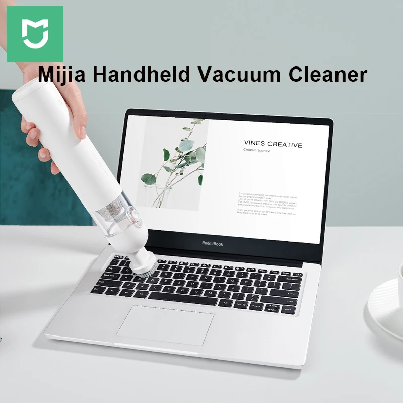 Original Mijia Handheld Vacuum Cleaner Portable Brushless Motor 13KPa Suction Home Car Cordless Hand Vacuum Type-C Charging New