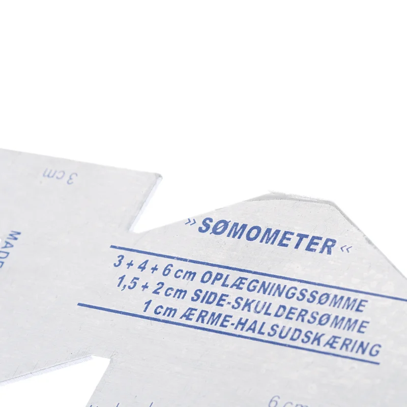 Small Measuring Seam Ruler Metal Patchwork Quiting Seaming Tools