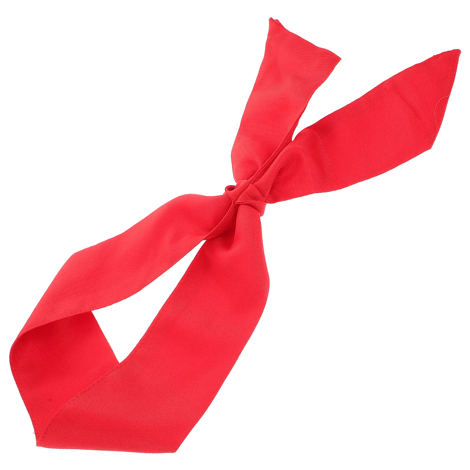 Écharpe de Chef rouge, foulard en coton, respirant et confortable, cravate de Chef pour le personnel de la cuisine, Restaurant, barbecue, cuisine, usage professionnel