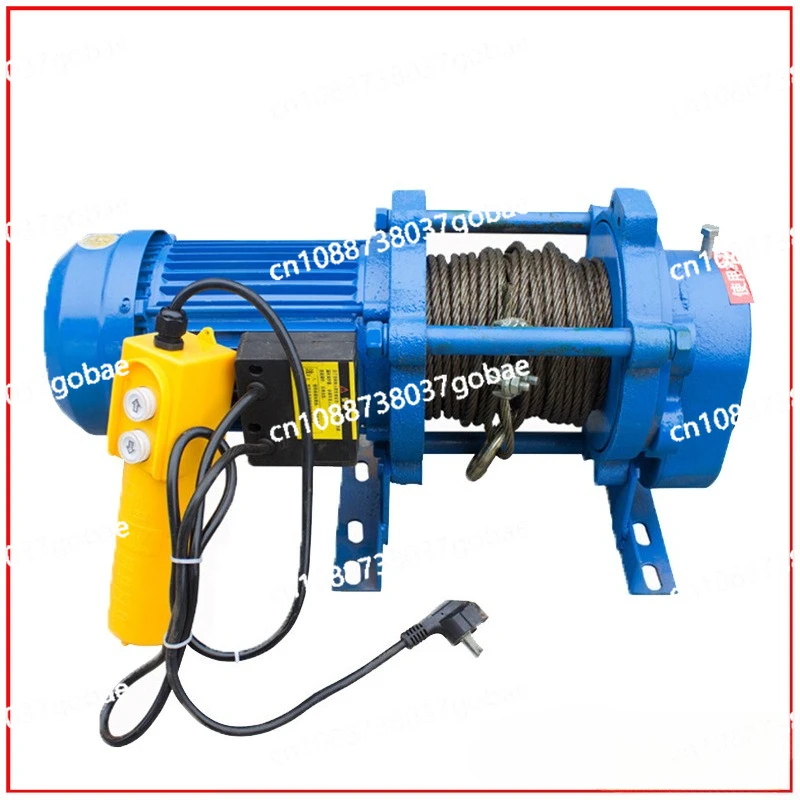 Electric hoist wire rope electric lifting crane 500kg multi-functional electric hoist