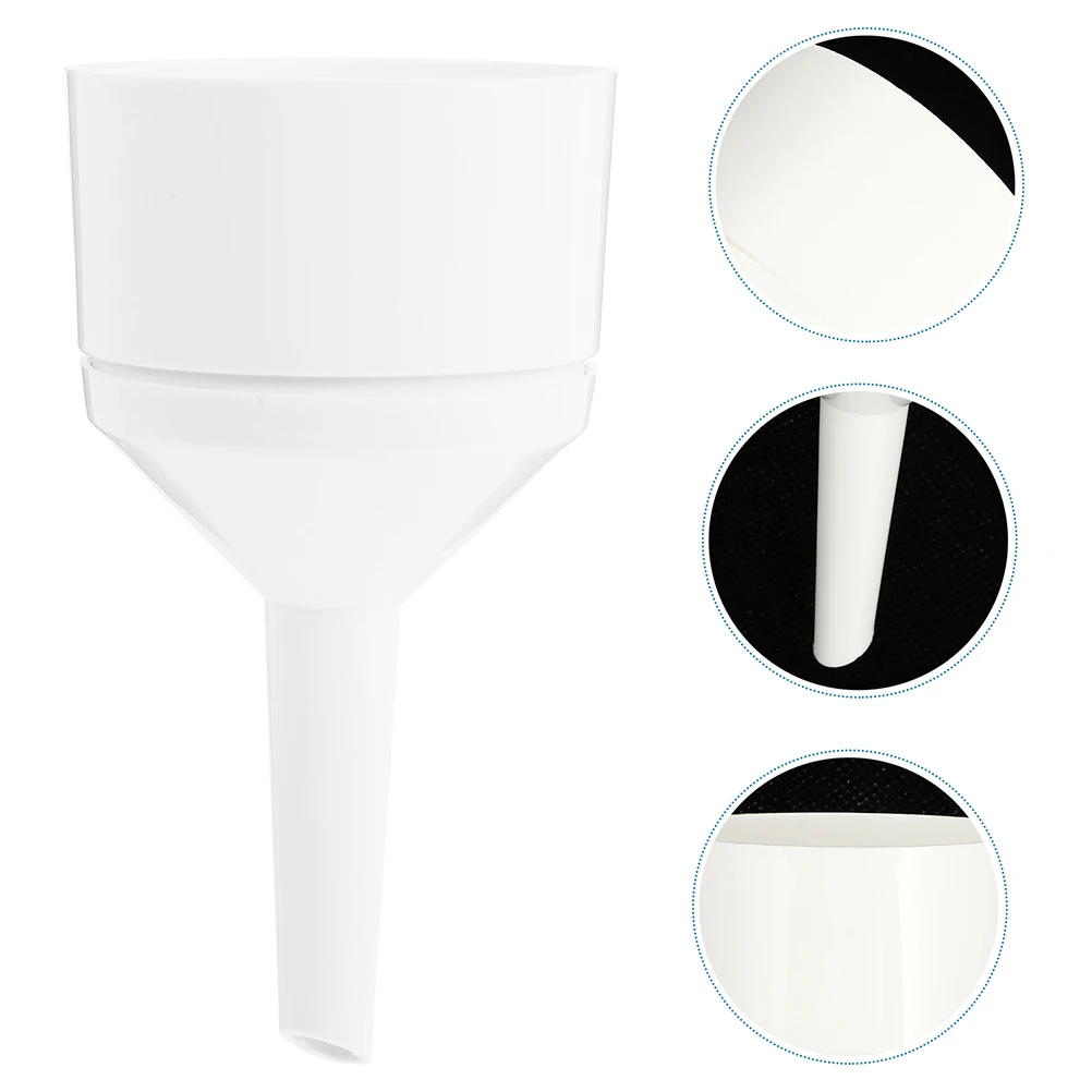 

2pcs Buchner Funnel Plastic Laboratory Filter Funnel High Temp Acid Resistant Science Lab Kitchen Use Pp Plastic Filtration Tool