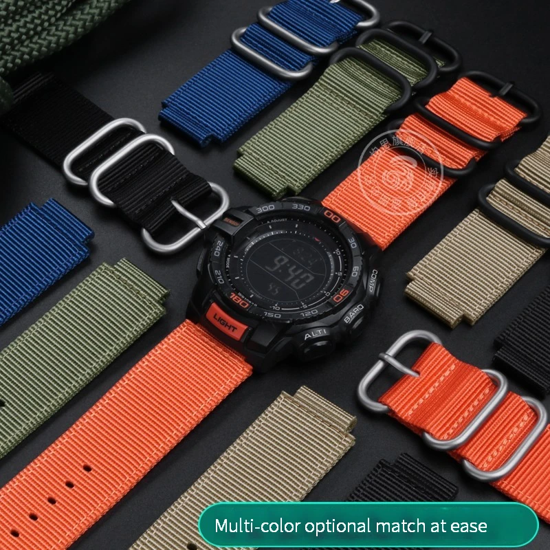 Nylon Watchband For casio g-shock DW-5600 GW-B5600 GM-5600 GM110 GA110 GM2100 GA900 AE1200 Sport Breathable Canvas Watch Strap