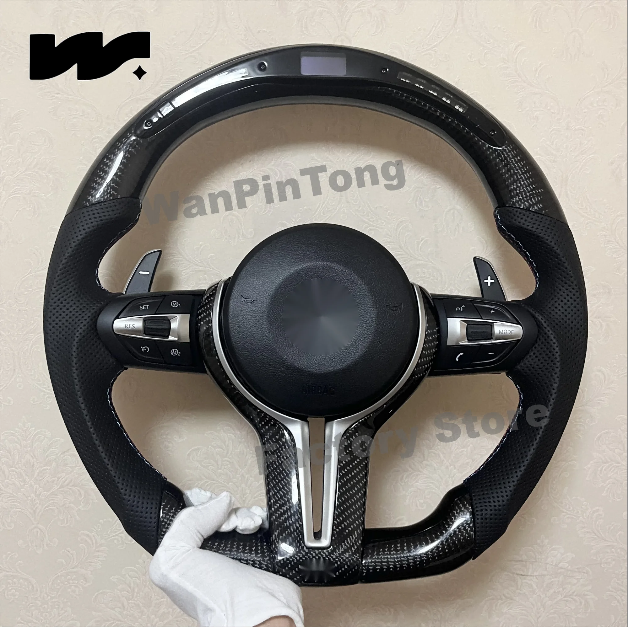 

Steering Wheel Leather M Performance Factory Direct Sale For BMW F10 F30 F32 F20 F07 F01 F02 F22 F87 F12 F06 F35 F80 F36 F18 F15