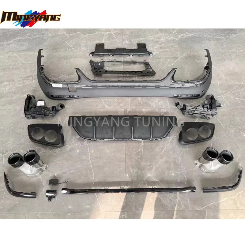 

Factory PriceModification Rear Diffuse Exhaust Tip W254 24+ Upgrade GLC43 Style Rear Lip for GLC Class X254 GLC300 GLC350 D