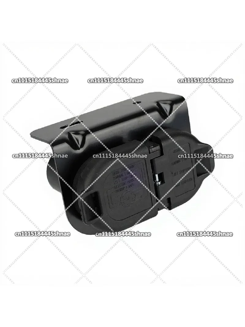 Car trailer power supply connection American 7-core 4-core socket integrated plug yacht RV modification accessories