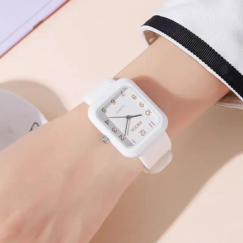 Watch for women, Ins style, high aesthetic value, niche design for middle and high school students, simple and fashionable squar