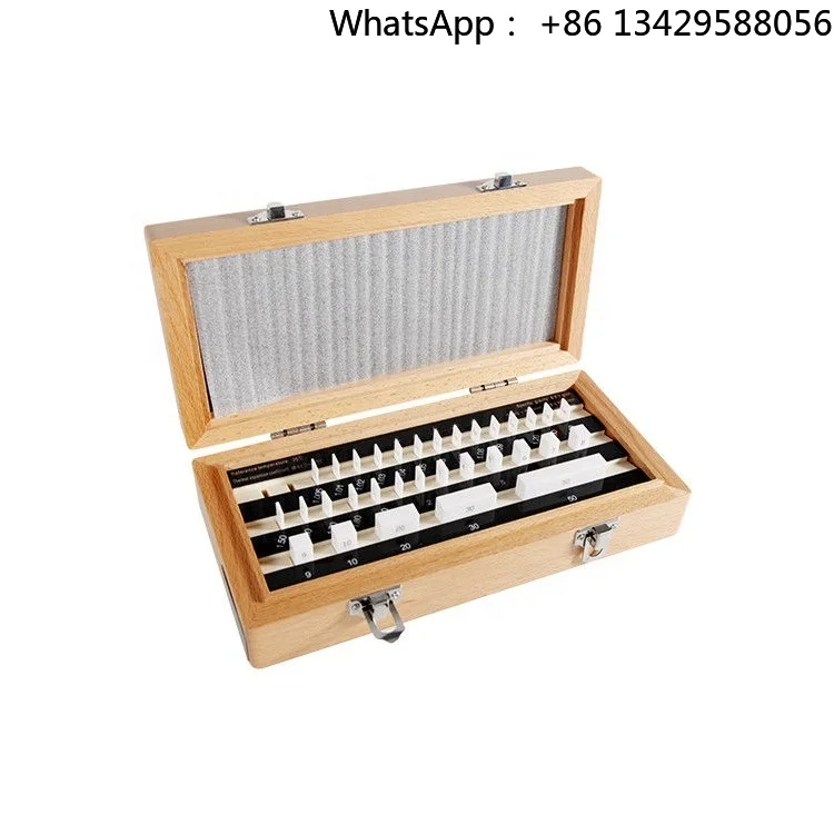 

Ceramic Gauge Block Set Micrometer Check Set Grade K 0 1 Metric 11 Pieces 0-25mm 25-50mm 50-75mm 75-100mm Gauge Block Sets