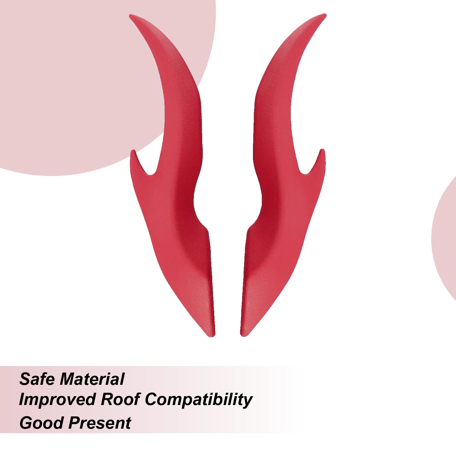 

Car Dragons For Roof 2 Pieces Car Roof Decor Horn No-Drill Modification Attachment 3D For Bike Motorcycle Truck Atv Golf Cart