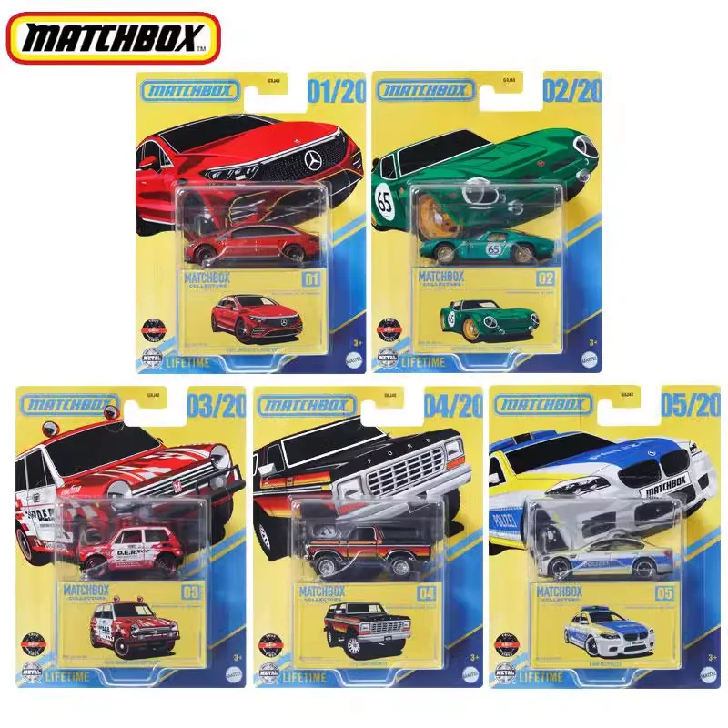 Caja de cerillas 25A GBJ48 1/64 BIZZARRINI 5300 GT CORSA REVIVAL 1978 FORD BRONCO M5 coleccionar adornos de modelo de coche de aleación de fundición a presión