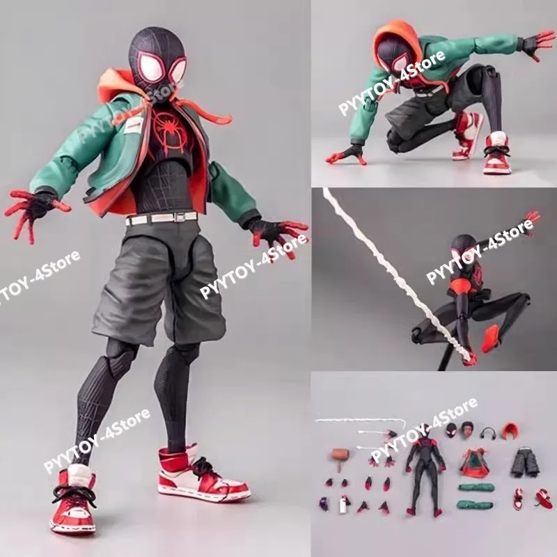 

Мобильная настольная фигурка Bandai Spider-Man: Parallel Universe 2 (Майлз Моралес) — аниме-атрибутика, подарок на день рождения для мальчика