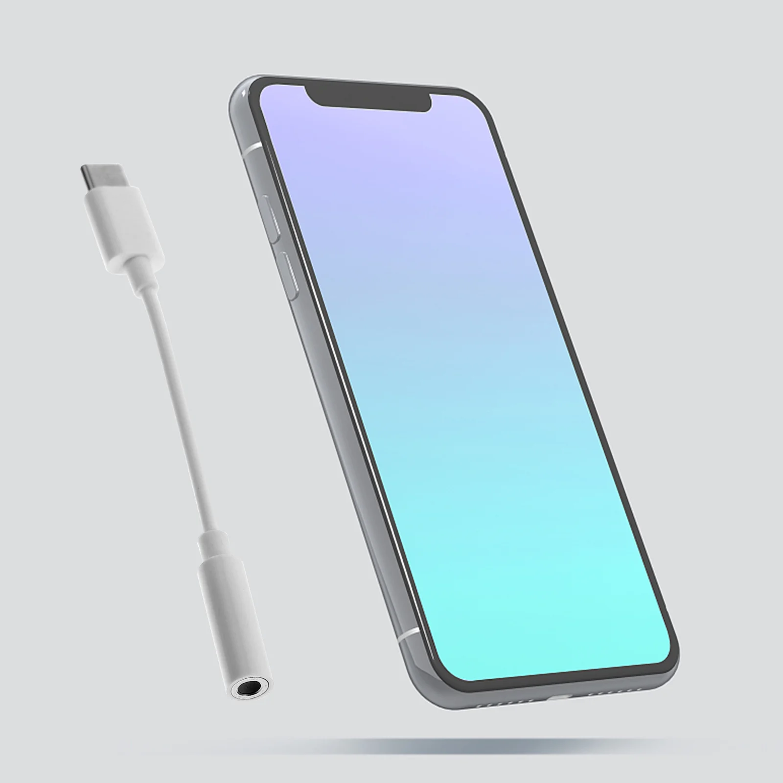 4 Pcs Earphone Typec Adapter Practical Type-c Multi- Functional Adapters Amplifier