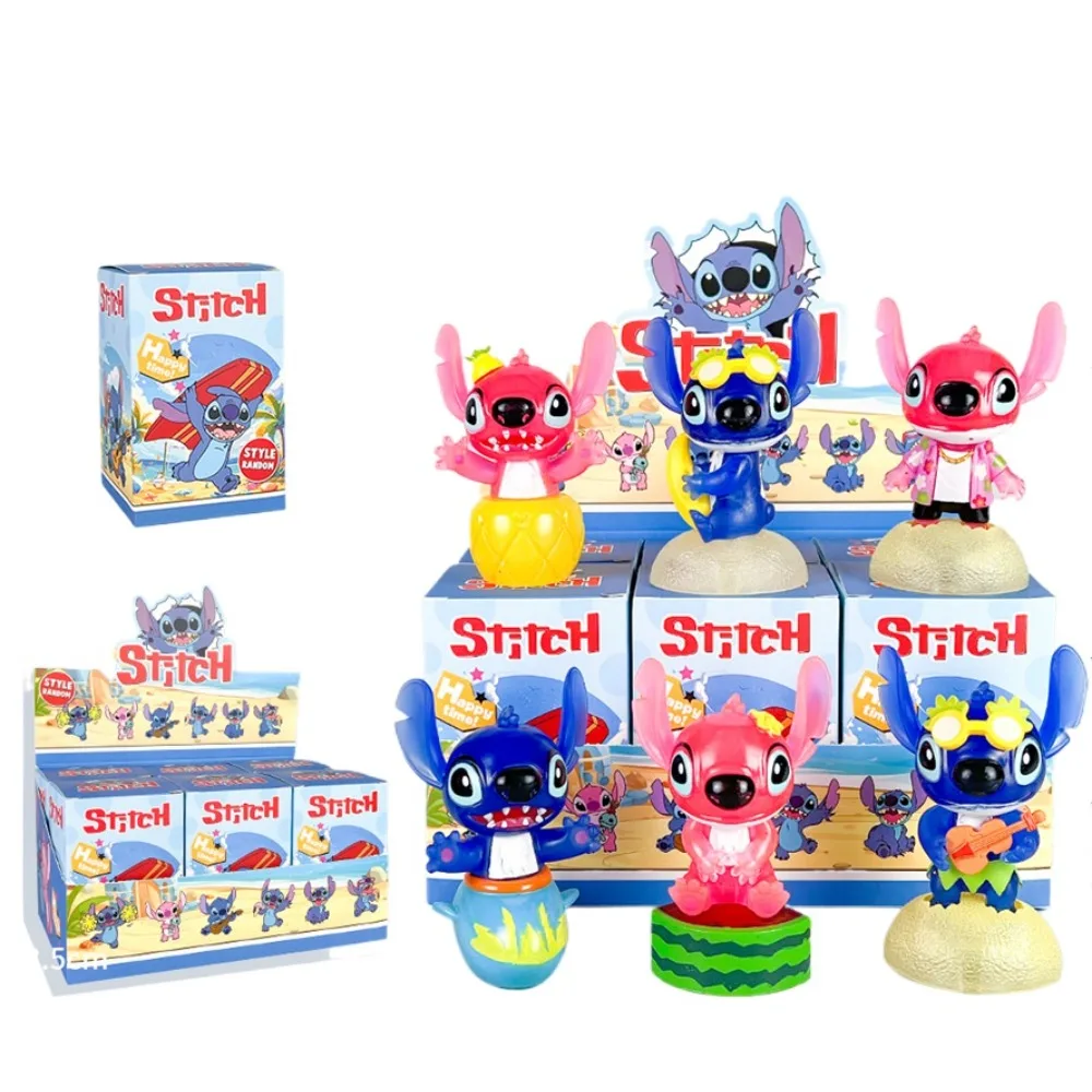 Original Stitch Blind Box Anime Figures Collectible Figurine Cartoon Model Cartoon Decor Ornament Toys for Kid Birthday Gifts