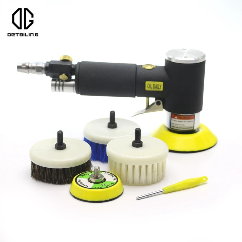 Cleaning Brush Drill Kit Mini Air Sander Machine All Purpose Cleaner Car Interior Wash Tool Auto Drill Brush Polisher