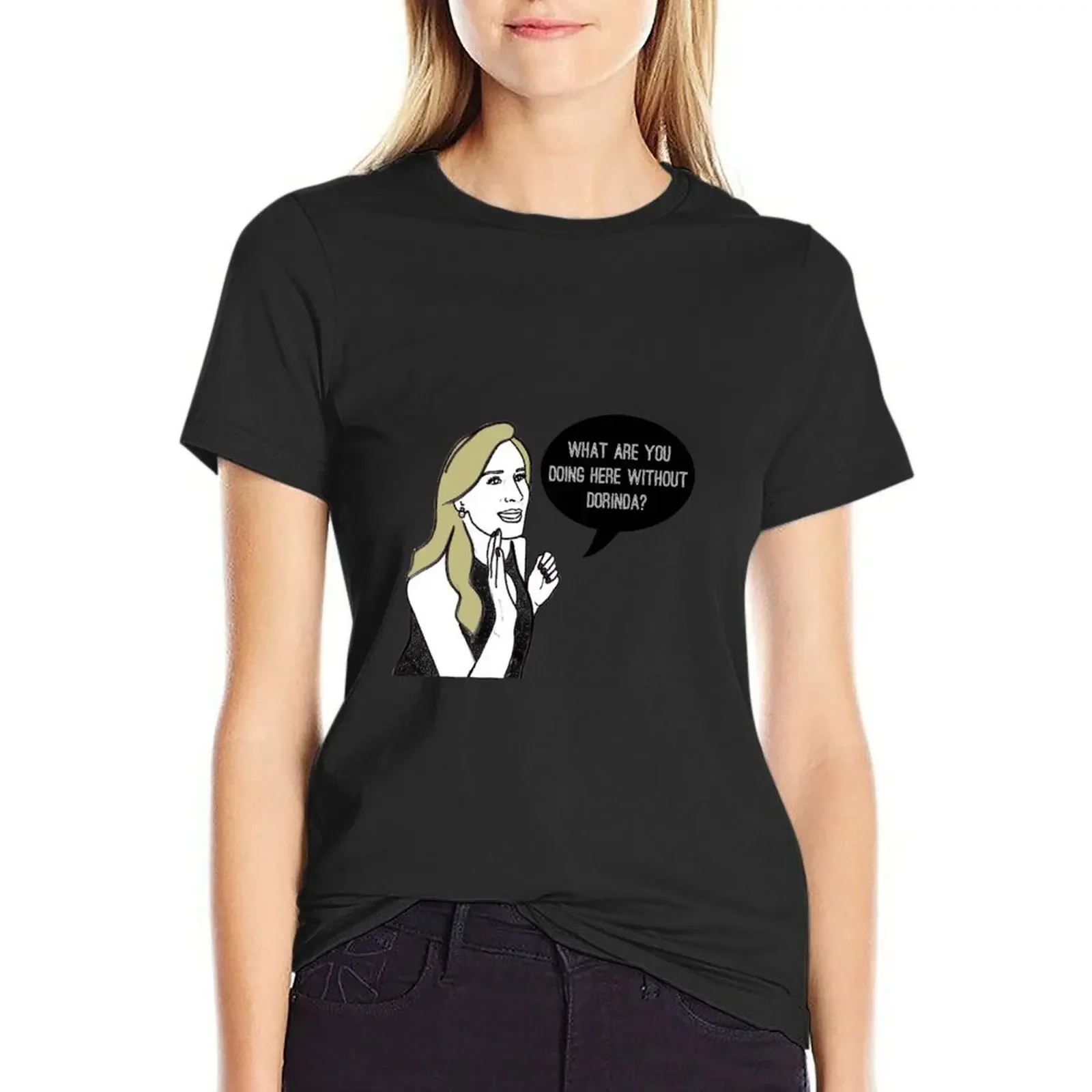 

Without Dorinda T-Shirt hippie clothes tops blacks tight shirts for Women