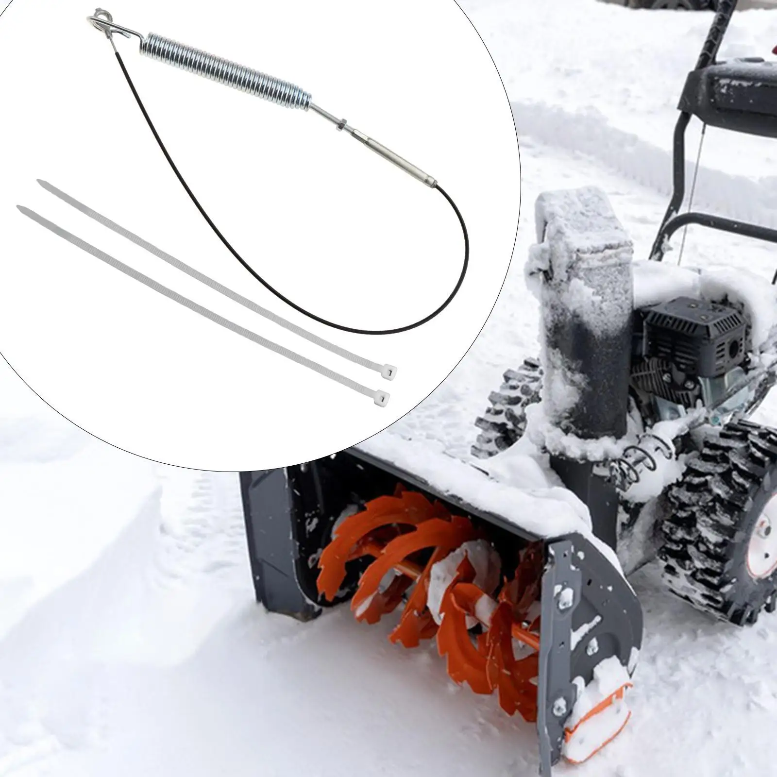 Upper Traction Auger Cable 06900438 Replacement Snow Blower Accessories for Snowblowers Convenient Assemble Parts Sturdy