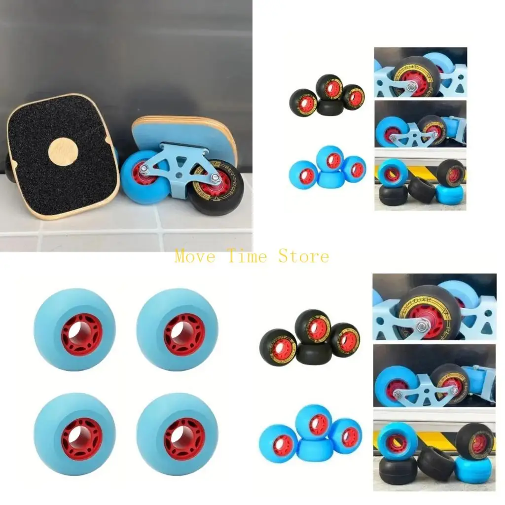 

92ME 4Pcs Freeline Roller 82A PU Drift Board Wheel Wear Resistant Skateboard