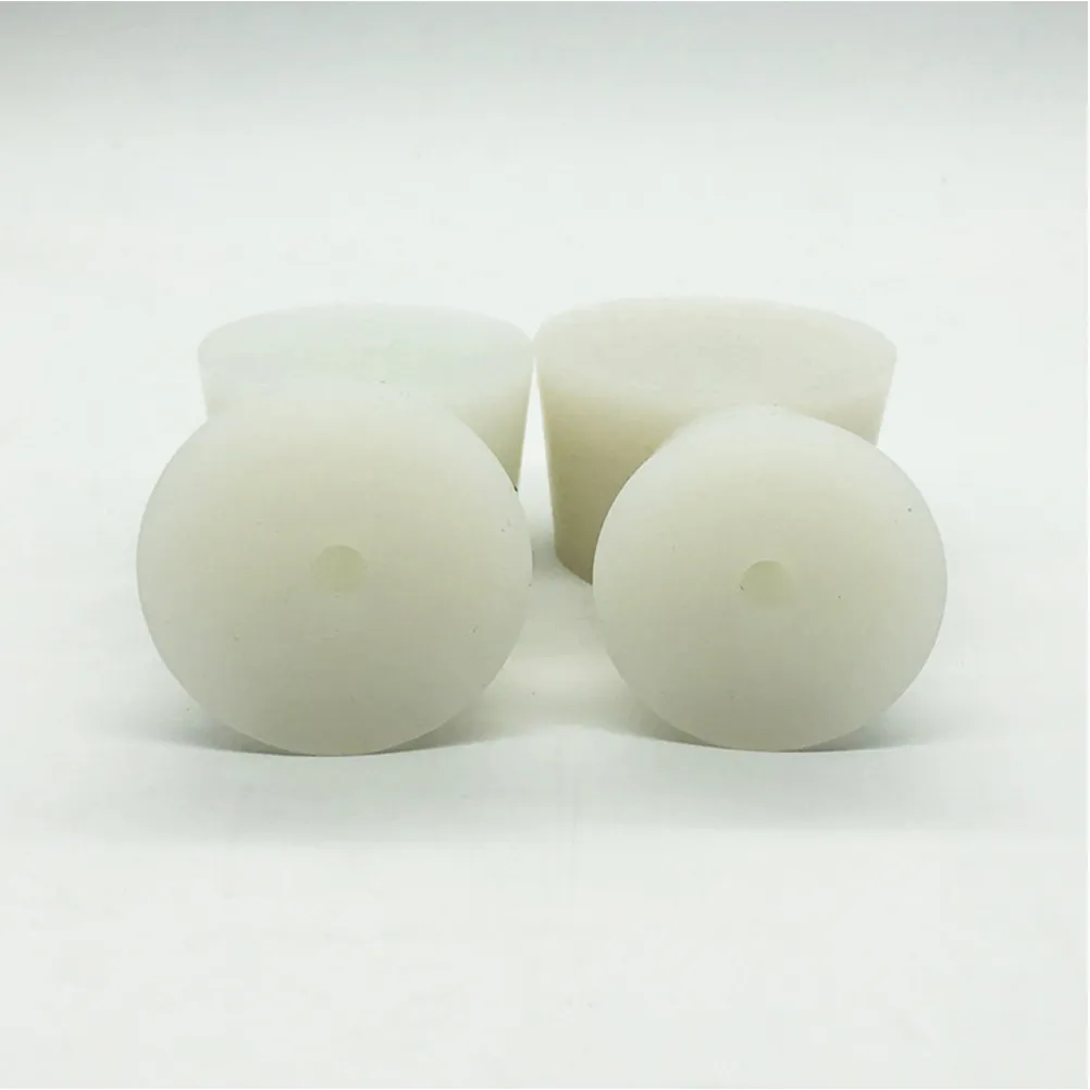 6Pcs Food Grade Silicone Wine Stoppers Air Tight Seal Slows Oxidation Keeps Wine Fresh Easy Insert Remove Home Bar Party Bottle