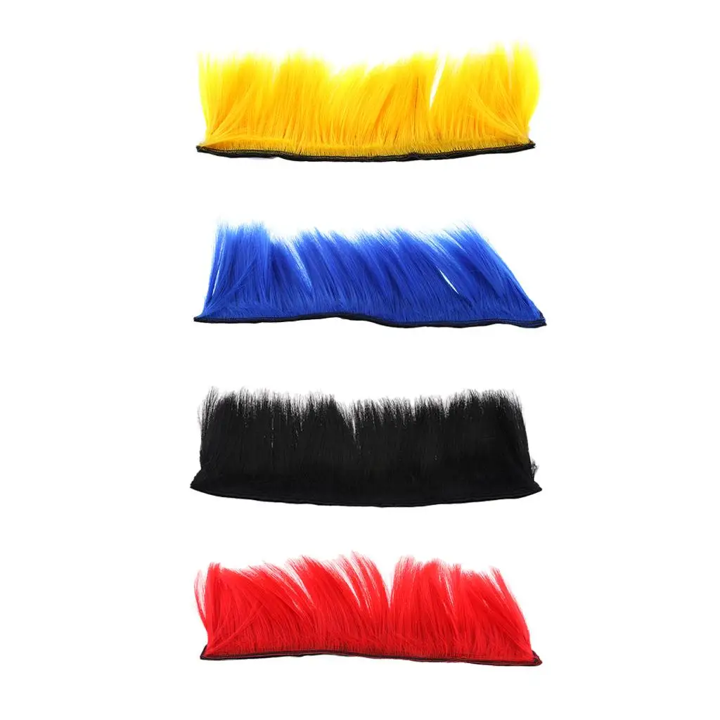 

Mohawk Wig for Motorcycle Helmet 30cm Costume Skinhead Wig Helmet Accessory for Cosplay Party Punk Style