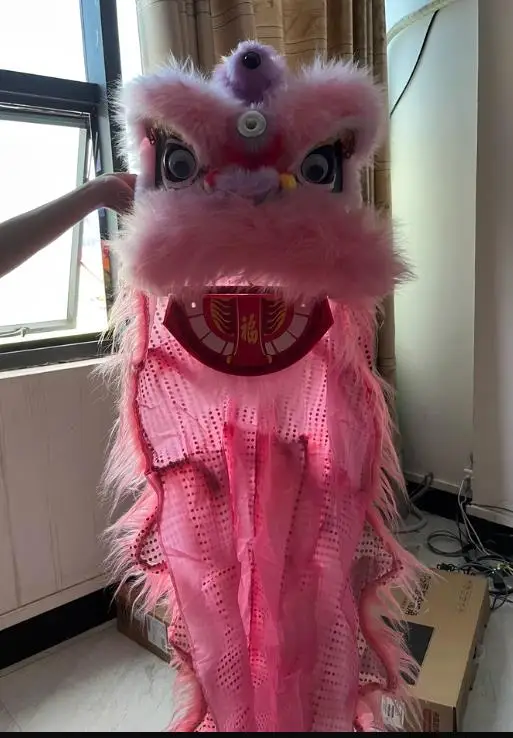 

Костюм льва для выступлений от 2 до 5 лет, 12 дюймов, танцевальный барабан, королевский косплей, детский реквизит, сцена, вечеринка на открытом воздухе, фестиваль, парад, событие, игра