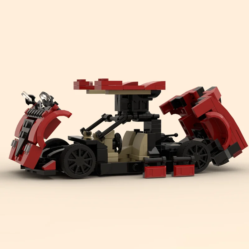 342pcs MOC Pagani Huayra City Champions Model Building Blocks Construction Creative Toys Education Brick Christmas Gift Birthday